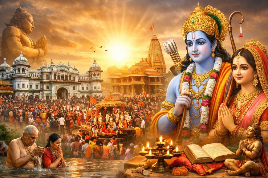 आज देशभर श्रद्धा–भक्तिपूर्वक मनाइँदै रामनवमी